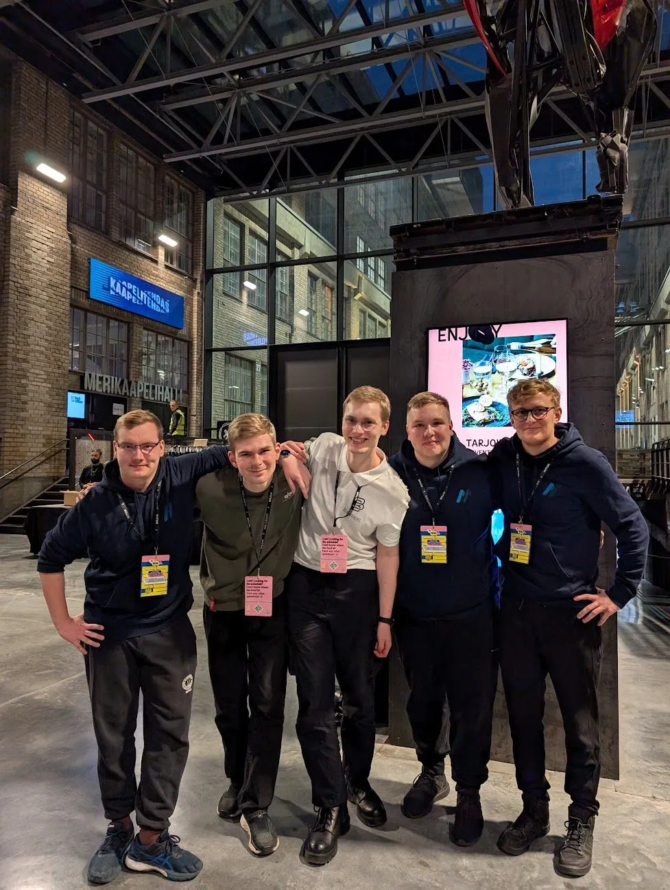 The team